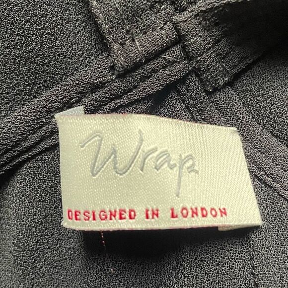 Wrap Designed in London Tank Top Black Size 8 US - Picture 7 of 10